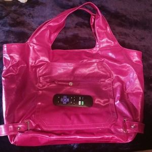 Hot pink hobo bag 14x19
